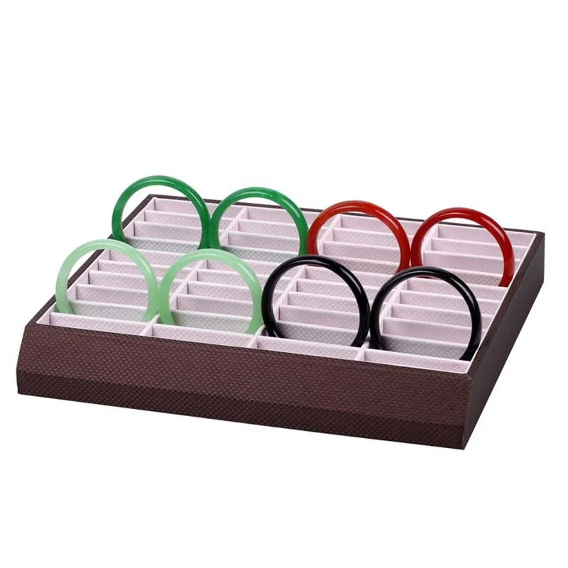

Free Shipping Limited Rushed Ring Organizer Boxes Bracelet Bangle Jewelry Display Stand Box jewelry Displays Case