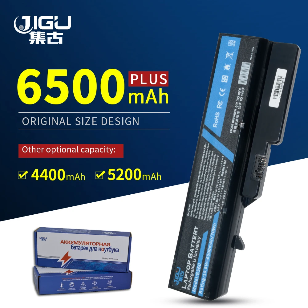 Аккумулятор JIGU для ноутбука IdeaPad G460 G560 V360 V370 V470 Z460 Z465 Z560 Z565 Lenovo B470 G460A G460L G560|laptop