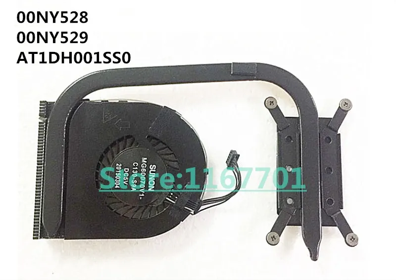 

Laptop/Notebook CPU cooling Radiator Heatsink&Fan for Lenovo ThinkPad L560 AT1DH001SS0 00NY528 00NY529 MG60070V1-C130-S9A