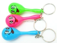 4pc key ring mini maracas noise maker kids birthday party favor pinata toys gift novelty carnival gadget sourvenirs giveaways