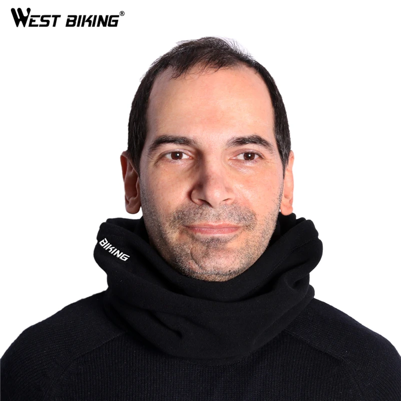 WEST BIKING теплые Велоспорт маска для лица шляпа зимняя трубка шеи шарф функция велосипед Лыжный Спорт шапочки теплые горный велосипед кепки Велоспорт маска для лица