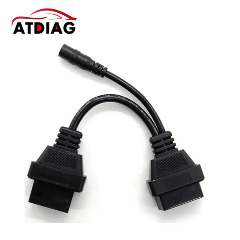 Для obds* abishi 12Pin до 16Pin OBD диагностический адаптер автомобильный кабель 12PIN OBD2 разъем для Mitsubishi 12 PIN