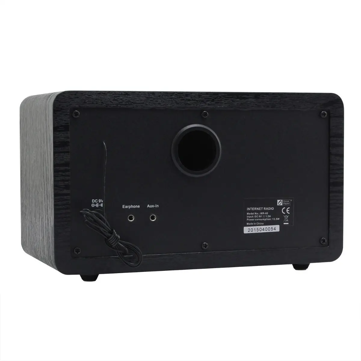 Океан Цифровой Деревянный Интернет-Радио Wi-Fi Приемник FM Музыка Будильник UPnP