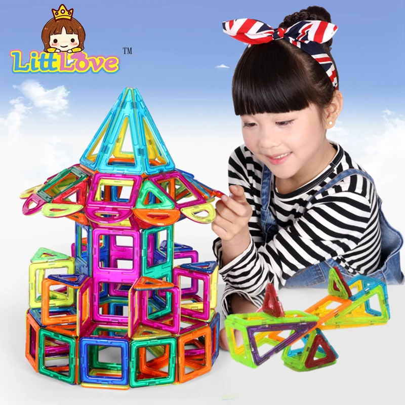 Мини Размеры магнитные стоительные блоки детские игрушки сделай сам 213 шт. замок