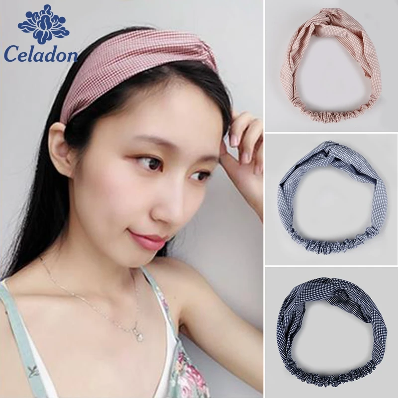 Тюрбан с цветком витая завязанная Этническая головная повязка на голову Модная