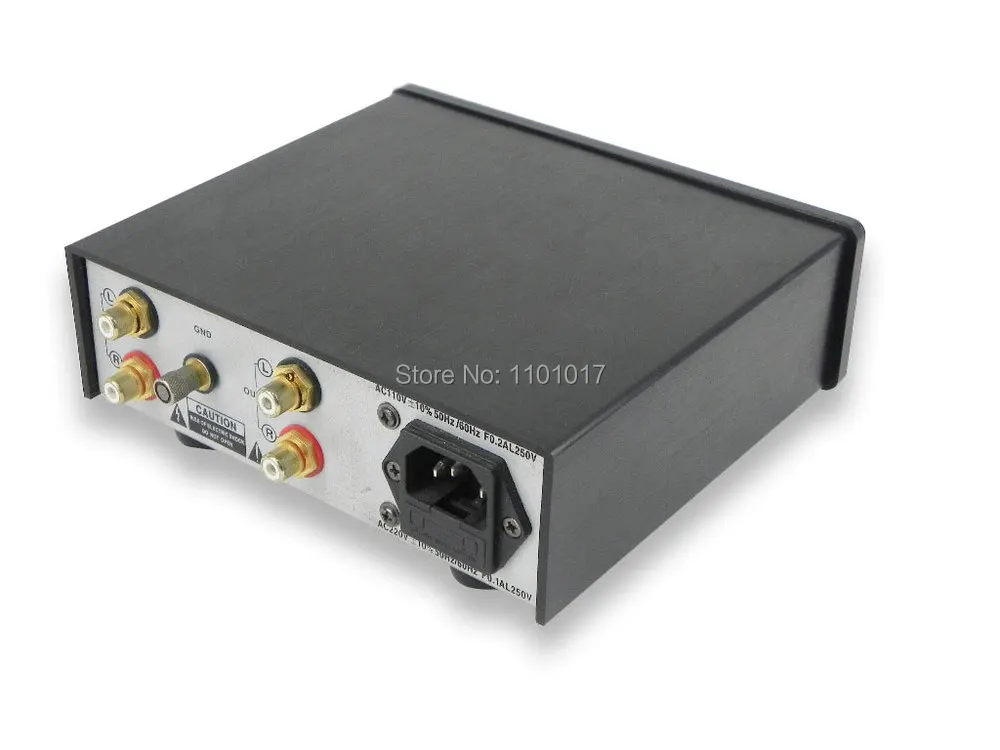 Предварительный усилитель YAQIN RIAA для винилового проигрывателя PUS Phono Stage HIFI preamp