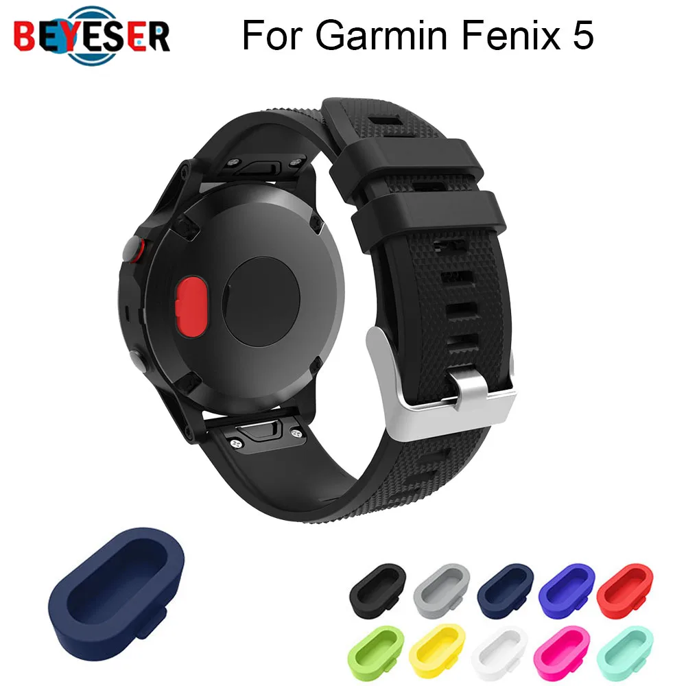 

Силиконовые пылезащитные колпачки для Garmin Fenix 5 5x6 Plus Forerunner 935 против царапин для Vivoactive 3 Смарт-часы аксессуары