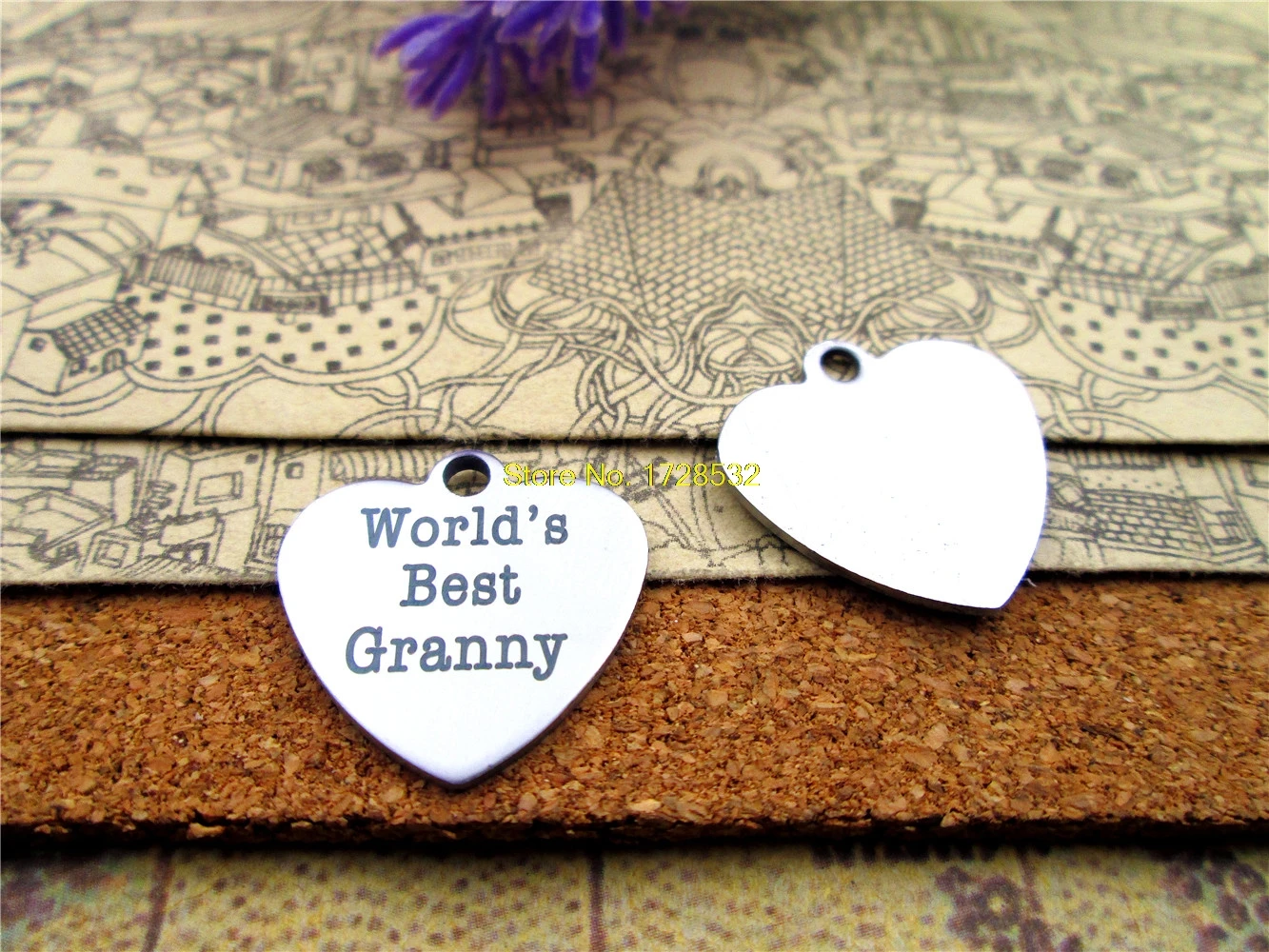 Подвеска из нержавеющей стали 20 шт. Шарм лучшая в мире мама Тетя/папа бабушка mimi |