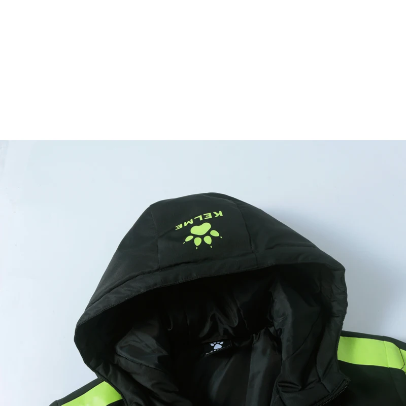 KELME/зимняя куртка для мальчиков и девочек; детская длинная куртка; Водонепроницаемая теплая спортивная куртка; 3873404