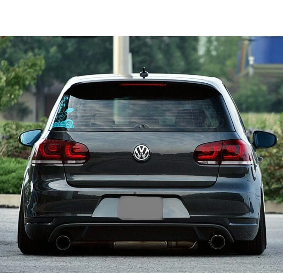 Пара автомобиля хвоста светильник в сборе для VOLKSWAGEN GOLF 6 2008-2013 тормозной светильник "бегущая вода" мерцания с сигнала поворота светильник