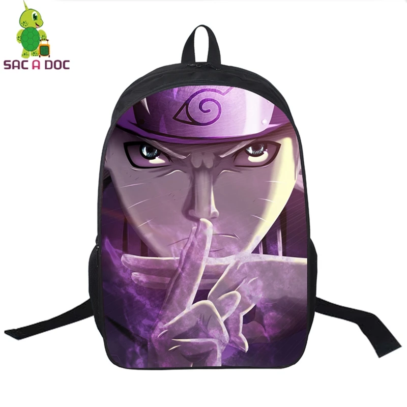 Школьная Сумка Наруто Аниме для мальчиков и девочек школьная сумка ноутбука