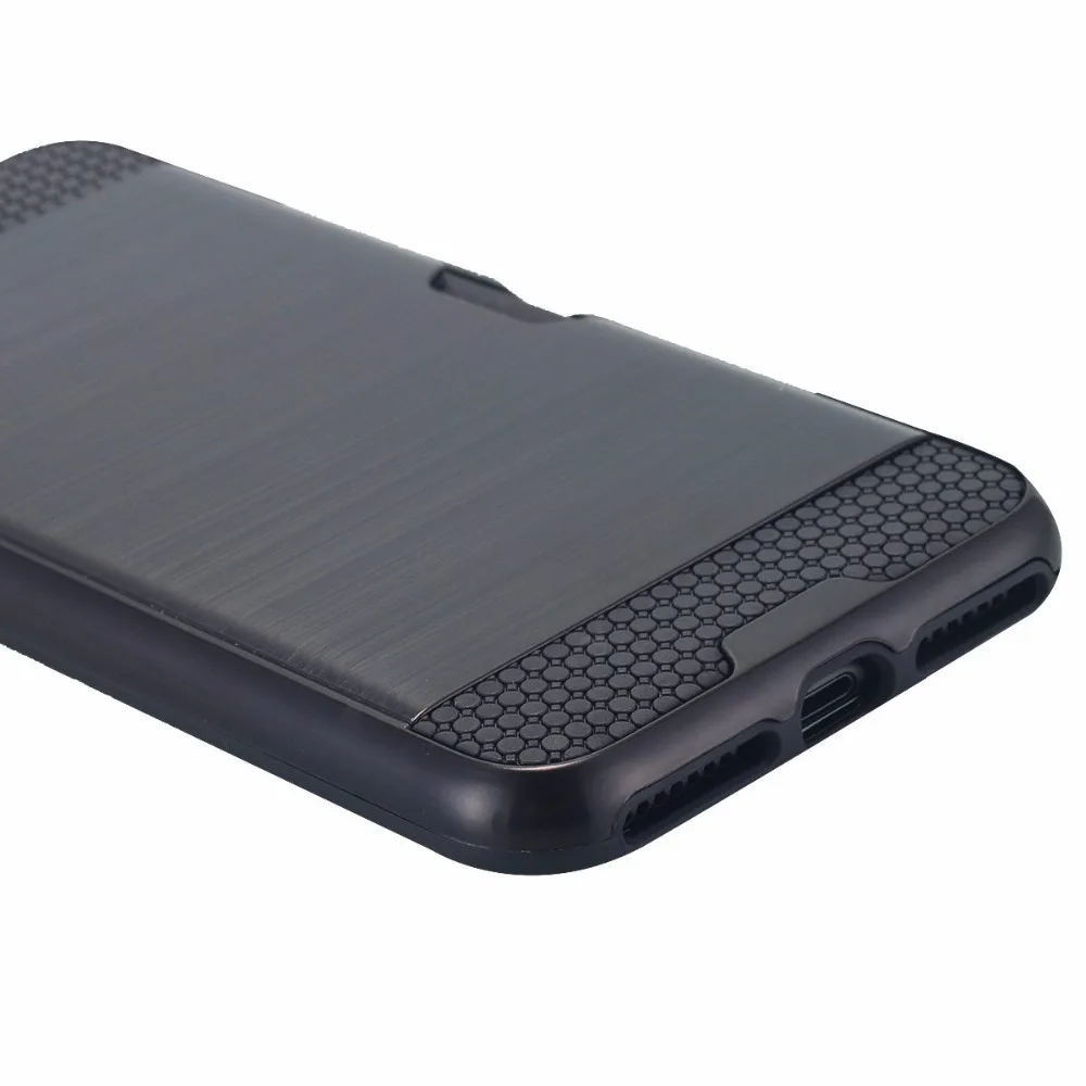 Чехол-Кошелек OCWAVE для iPhone 7 и Plus из силикона ТПУ с пластиковым материалом 1 слотом
