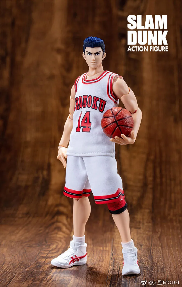 Dasin Modello DM Slam Dunk Rukawa Shohoku Basket S. h. figuarts СВЧ ПВХ Figura di Azione аниме Giocattoli Figura игрушечные фигурки
