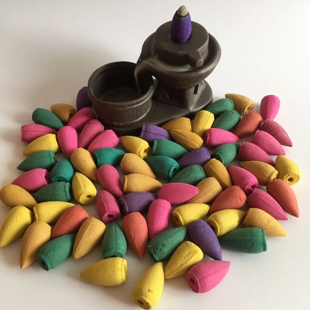 Благовония в форме розы османтуса сакуры конуса оплавления башни благовоний