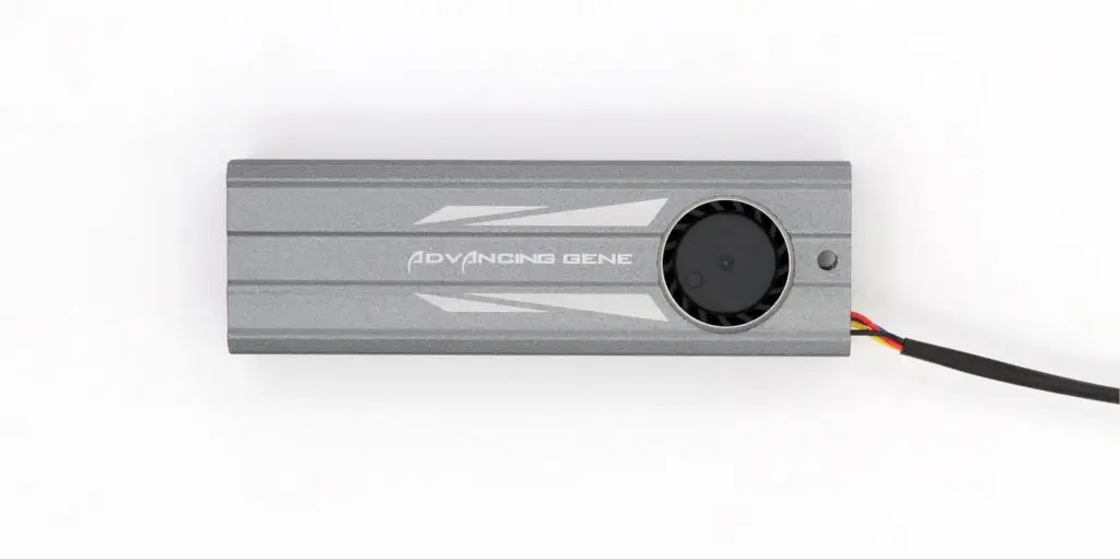 Охлаждающий вентилятор SSD E & M 8000 Prm PWM 2280 M.2 NGFF NVME воздушный радиатор рассеиватель