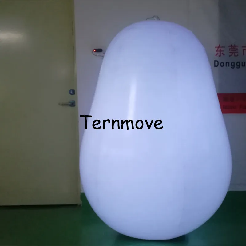Inflatable lighting Tumbler promotion fruit beach ball giant led ground advertising balloon cartoon toy for decoration | Игрушки и хобби