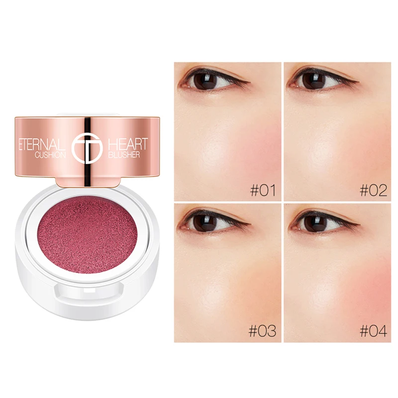 Палитра румян с воздушной подушкой стойкие Минеральные румяна для макияжа