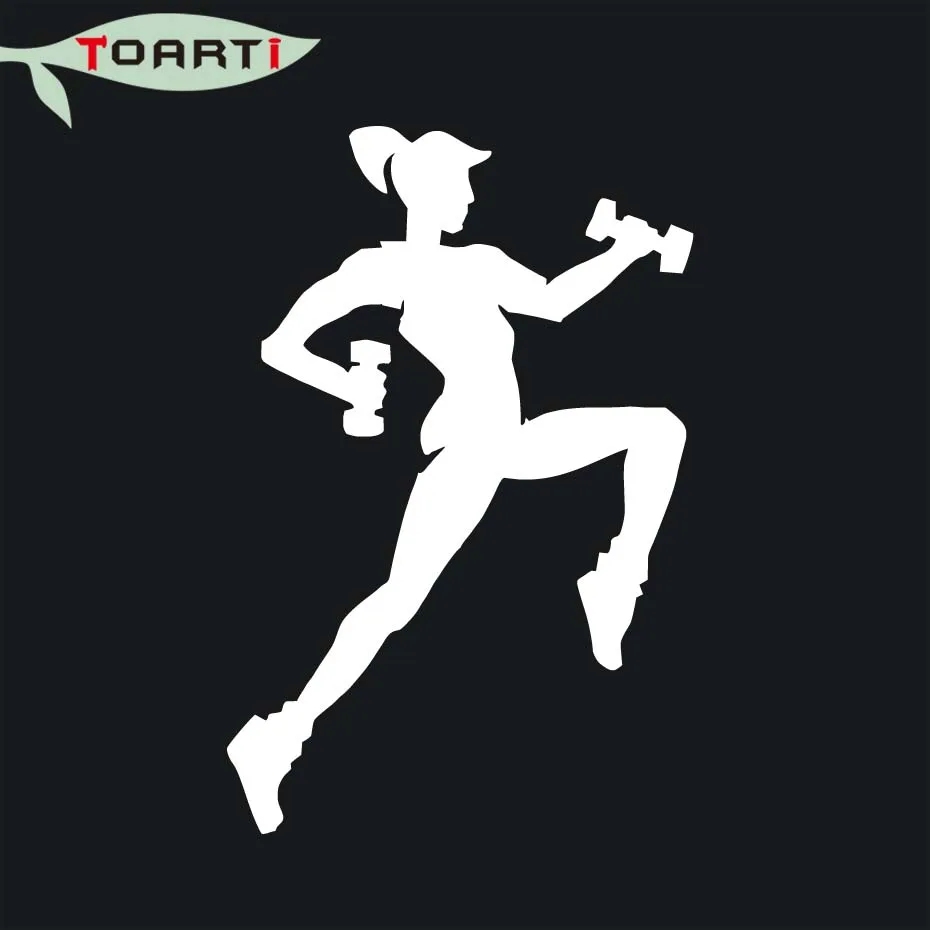 Кузова насос Аэробика виниловая наклейка стикер автомобиля для грузовика окна