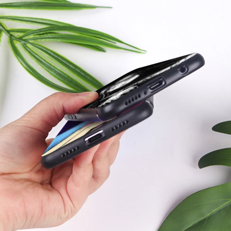 Мягкий силиконовый чехол для телефона с изображением японского комикса ужасов