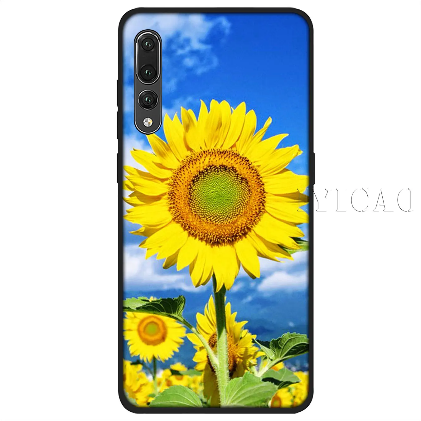 IYICAO разноцветный мягкий чехол с цветочным рисунком для Huawei P30 P20 Pro P10 P9 P8 Lite Mini 2017