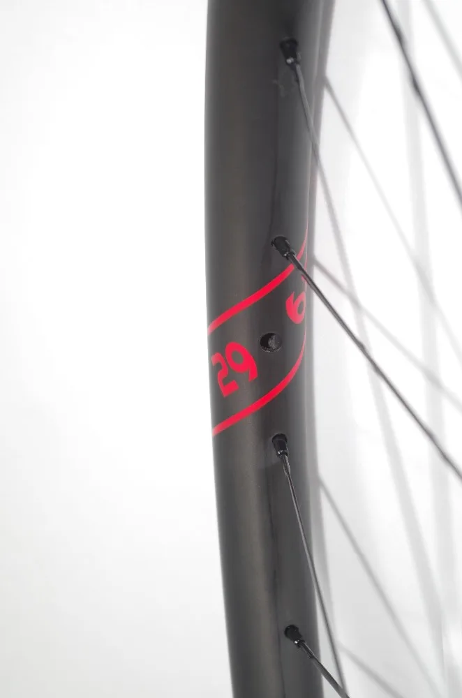 1259g BOOST 29er горный или Кроссовый велосипед гонки 24 мм x 30 мм Асимметричный без крючка бескамерная клинчерная покрышка 2" Горный карбоновые велосипедные колёса 28 28 отверстий