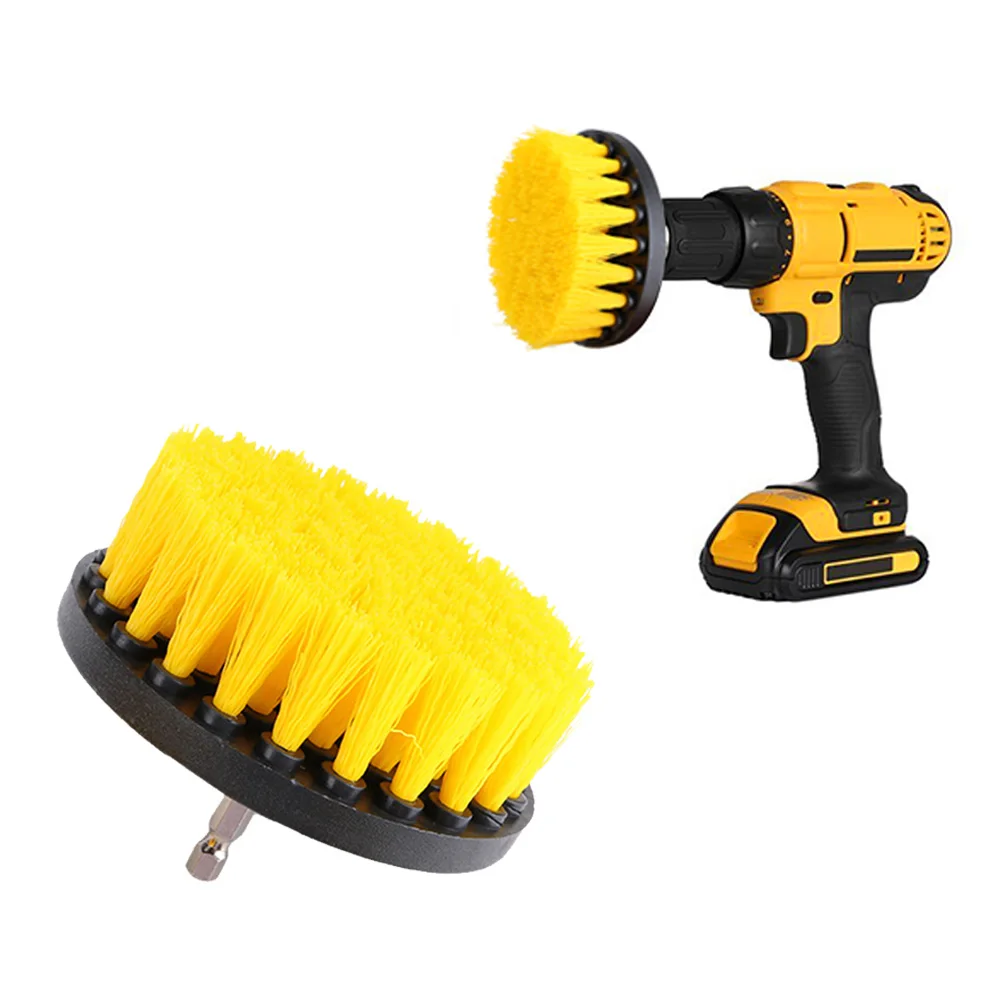 Электрическая щетка для дрели 3 шт./компл. заточки чистки ванна очиститель