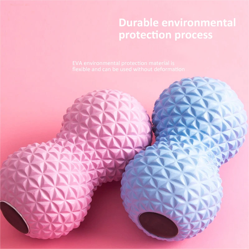 Двойной мяч для Лакросса арахисовый Массажный грудного отдела позвоночника