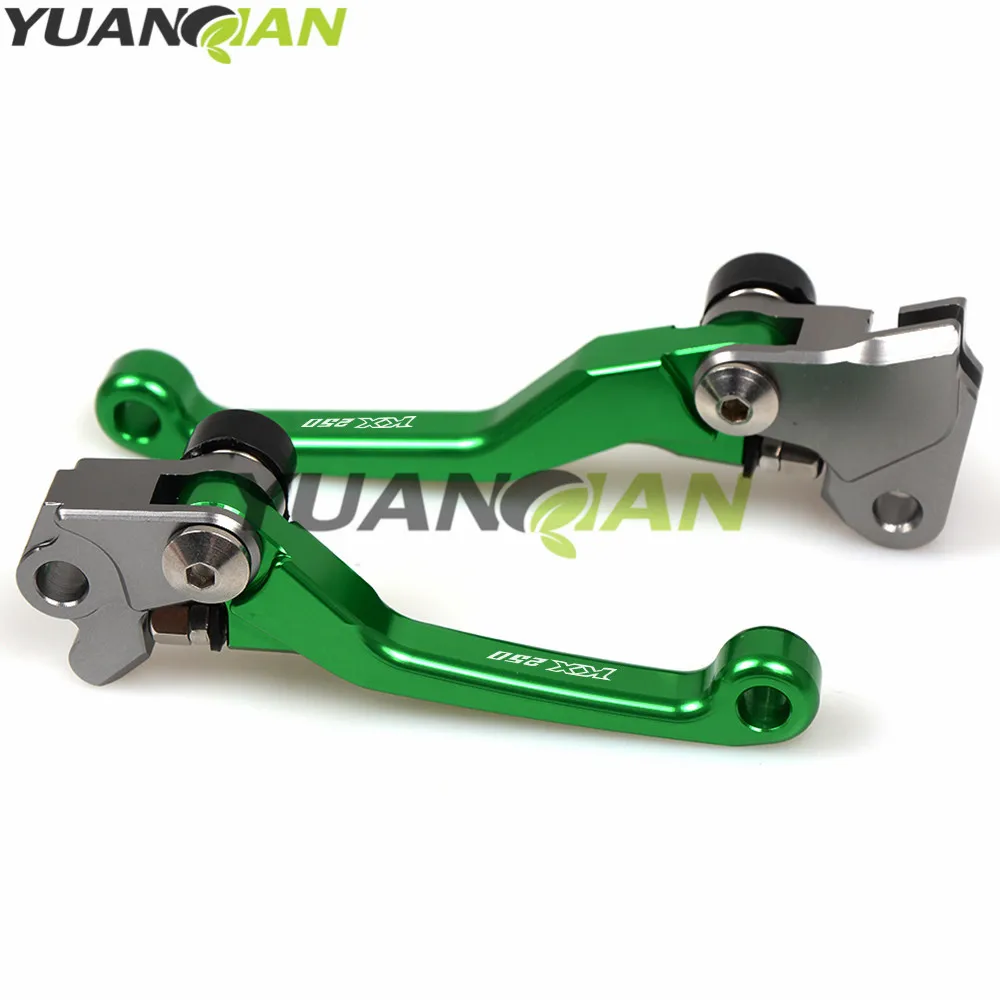 green CNC Dirt Bike Clutch Brake Motocross Off Road Pivot Ra