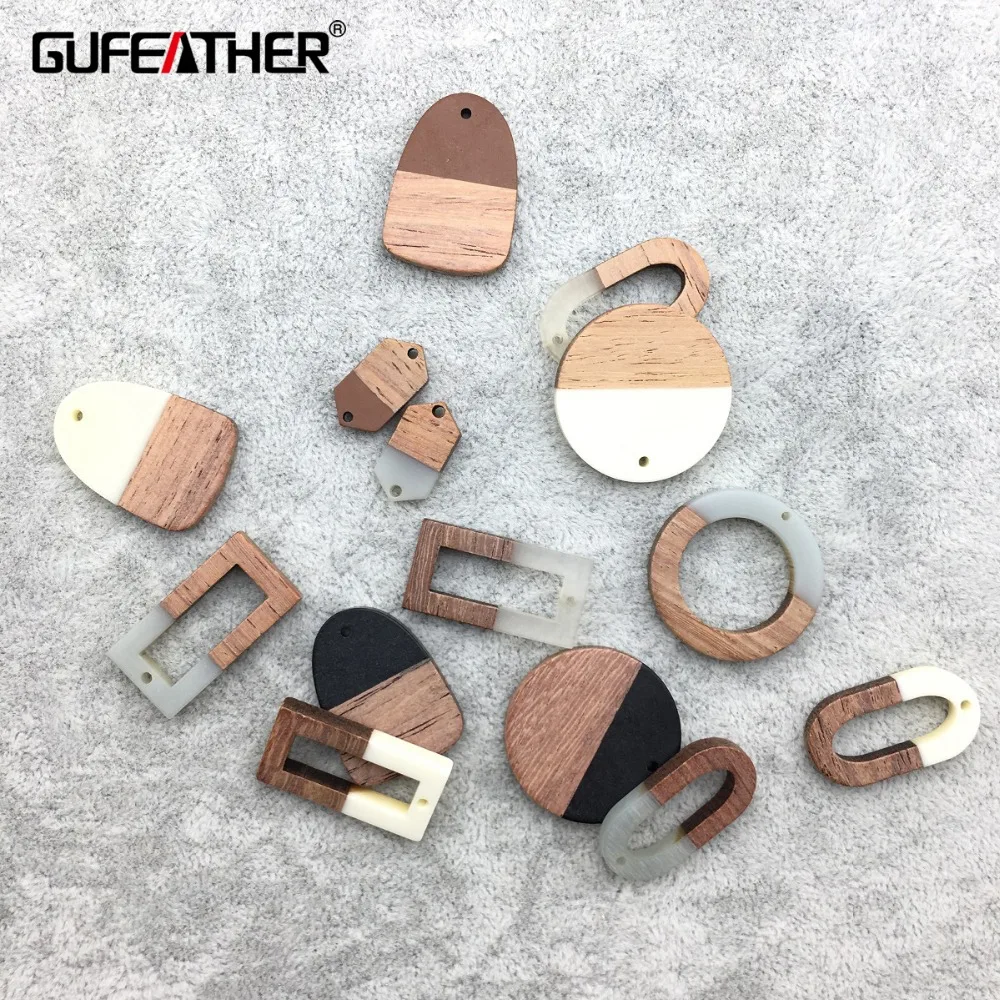 Набор для изготовления ювелирных изделий GUFEATHER набор из деревянных акриловых