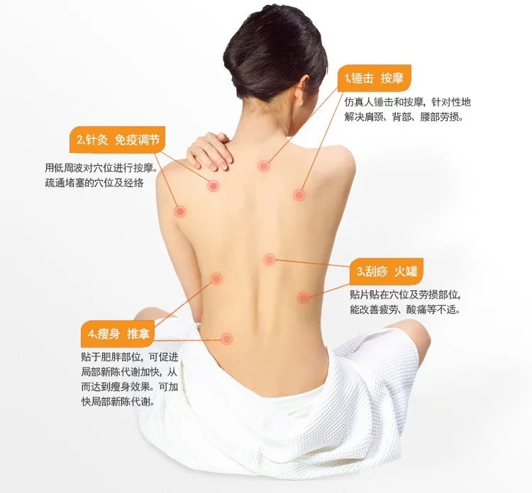 Электрический мини массажер для акупунктуры терапия массаж лечение