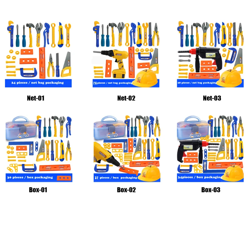 MYHOESWD 34 шт./компл. Детские Игрушки для раннего обучения детские игрушки инструмент