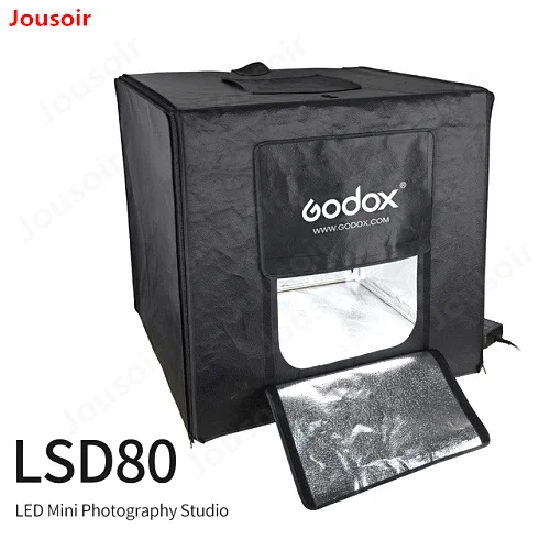 Godox LSD80 80*80 см 40 Вт светодиодный софтбокс для фотостудии светильник палатка +