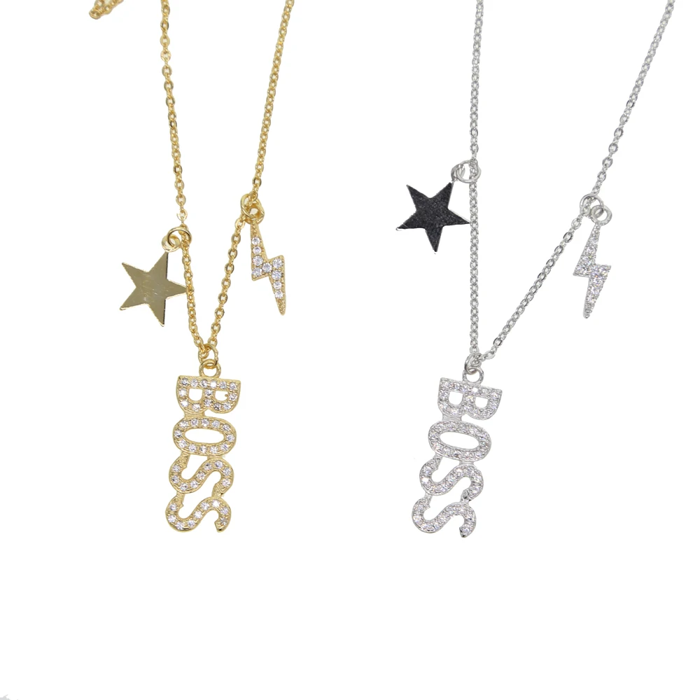 Ожерелье с подвеской фианитами золотистого и серебристого цвета|Цепочки| |