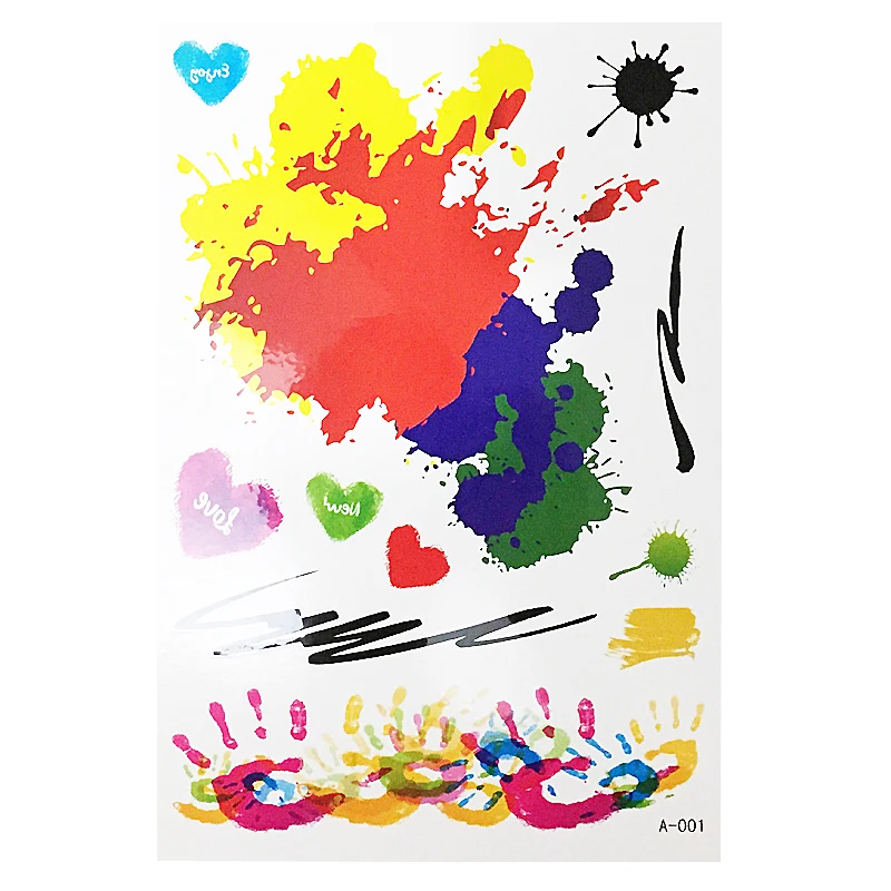 

Waterproof Temporary Tattoo Stickers For Women Body Art