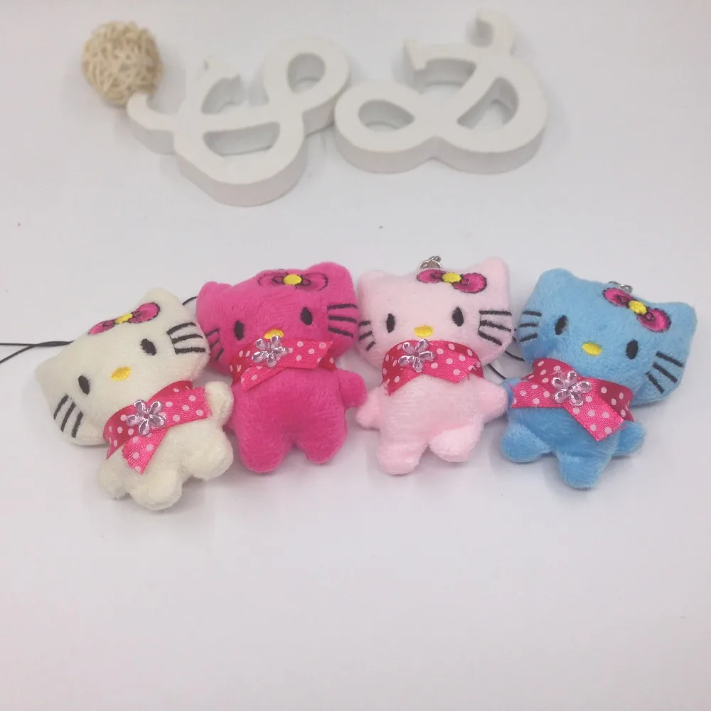 Для выведения токсинов 40 шт (7 см) с рисунком Хелло Китти плюшевый кролик шарфом