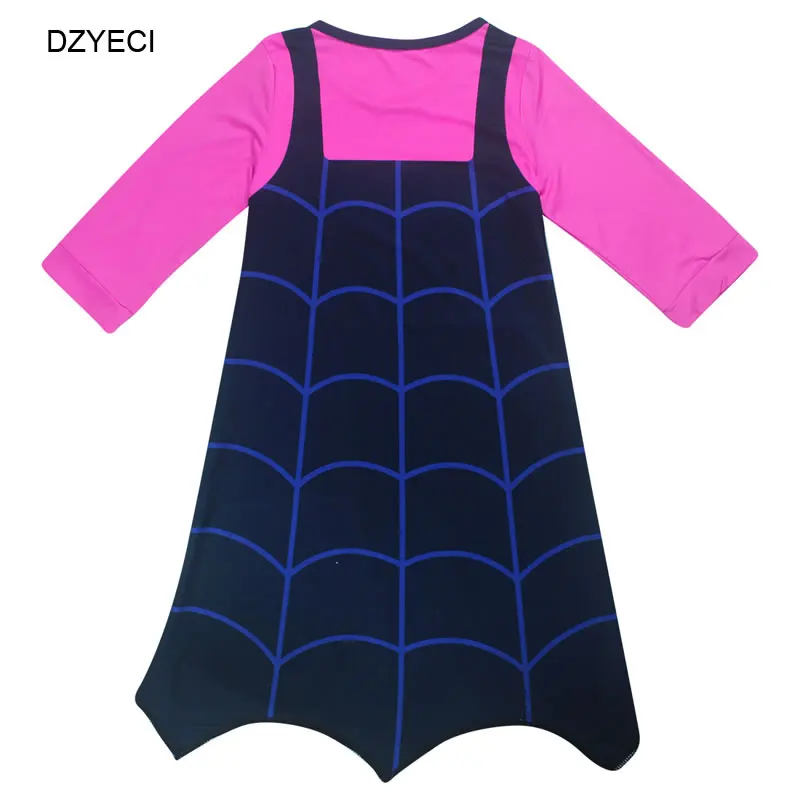 Disfraz Vampirina/костюм для девочек; платье на Хэллоуин; детское Эксклюзивное платье; детская маска; повязка на голову; маскарадный костюм; vetement Fille; Возраст 8 лет