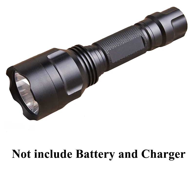 Option F Litwod Z10C8 высокомощный тактический светодиодный светильник-вспышка XM-L2 T6 U3 для самообороны, вспышка, светильник фонарь для охоты, велосипедный светильник - Испускаемый цвет: Option F