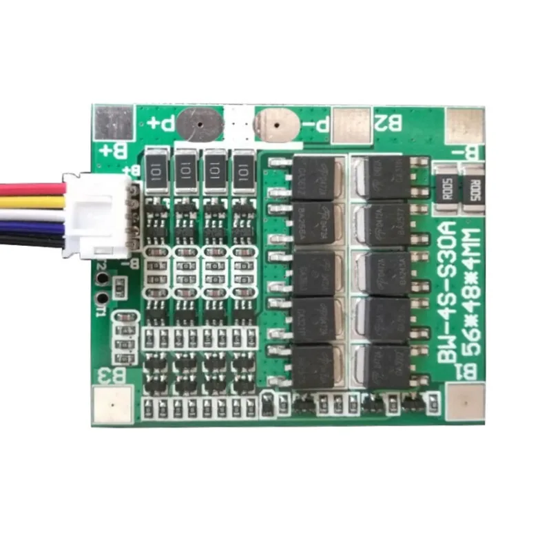4S 12.8V 30A Lifepo4 lithium iron phosphate BMS battery protection board W balance 4*3.2V CELL batteries |