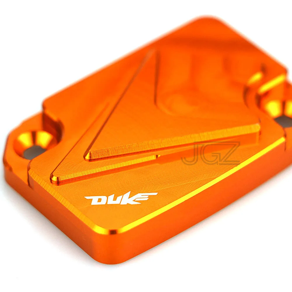 Оранжевый для KTM Duke 125 200 390 2013 Мотоцикл с ЧПУ алюминиевый передний тормоз резервуар жидкость крышка бака аксессуары