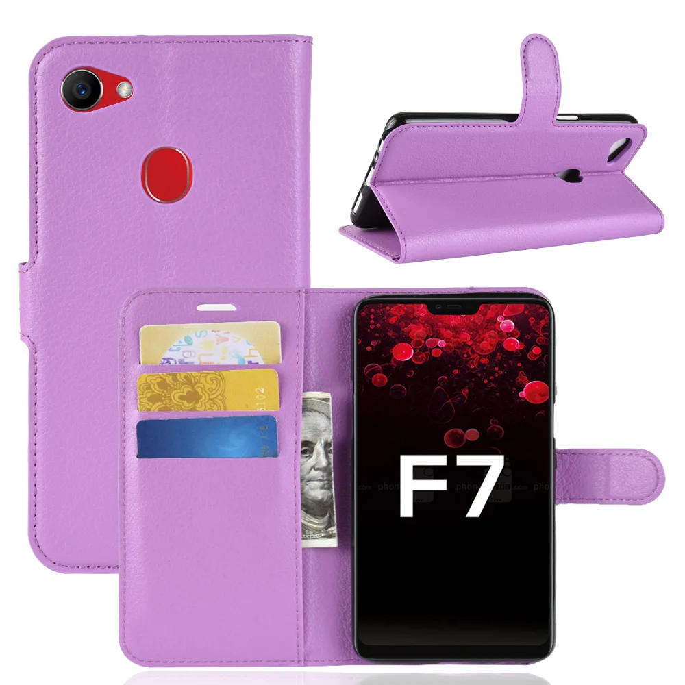 Abhoriz крышка для Oppo F7 чехол с карманы Карт Фолио Флип кожаный задняя | Мобильные