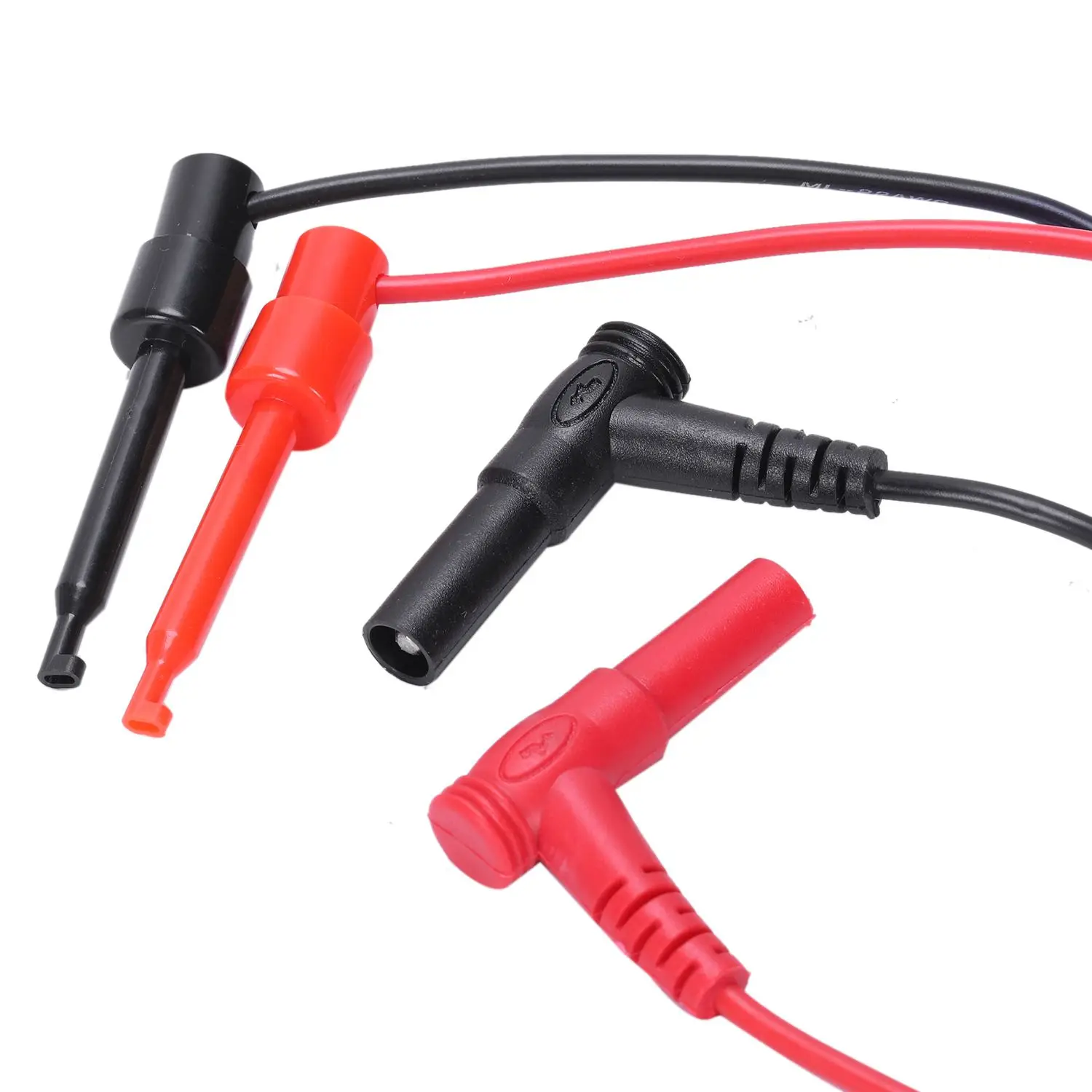 2х безопасности 4 мм разъем типа банан для тестирования крюка Провода кабель