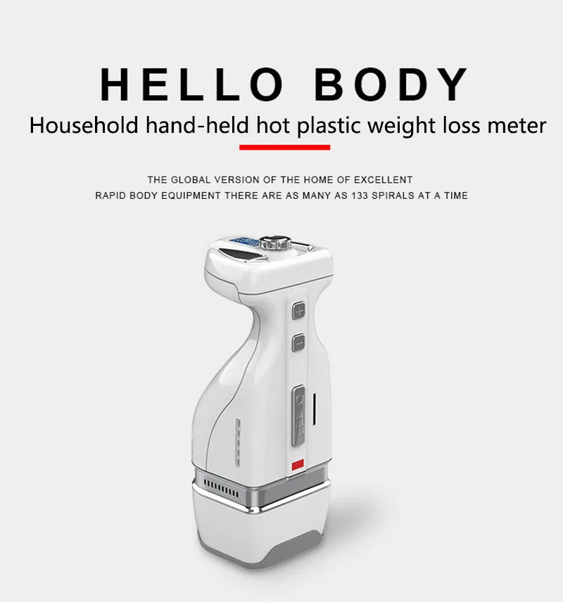 Новое портативное удобное устройство для похудения HelloBody HIFU Foc Используйте d RF