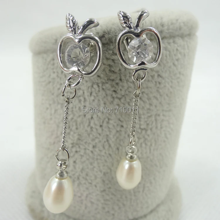 Бесплатная доставка оптовая продажа дешевые элегантные женские серьги-гвоздики