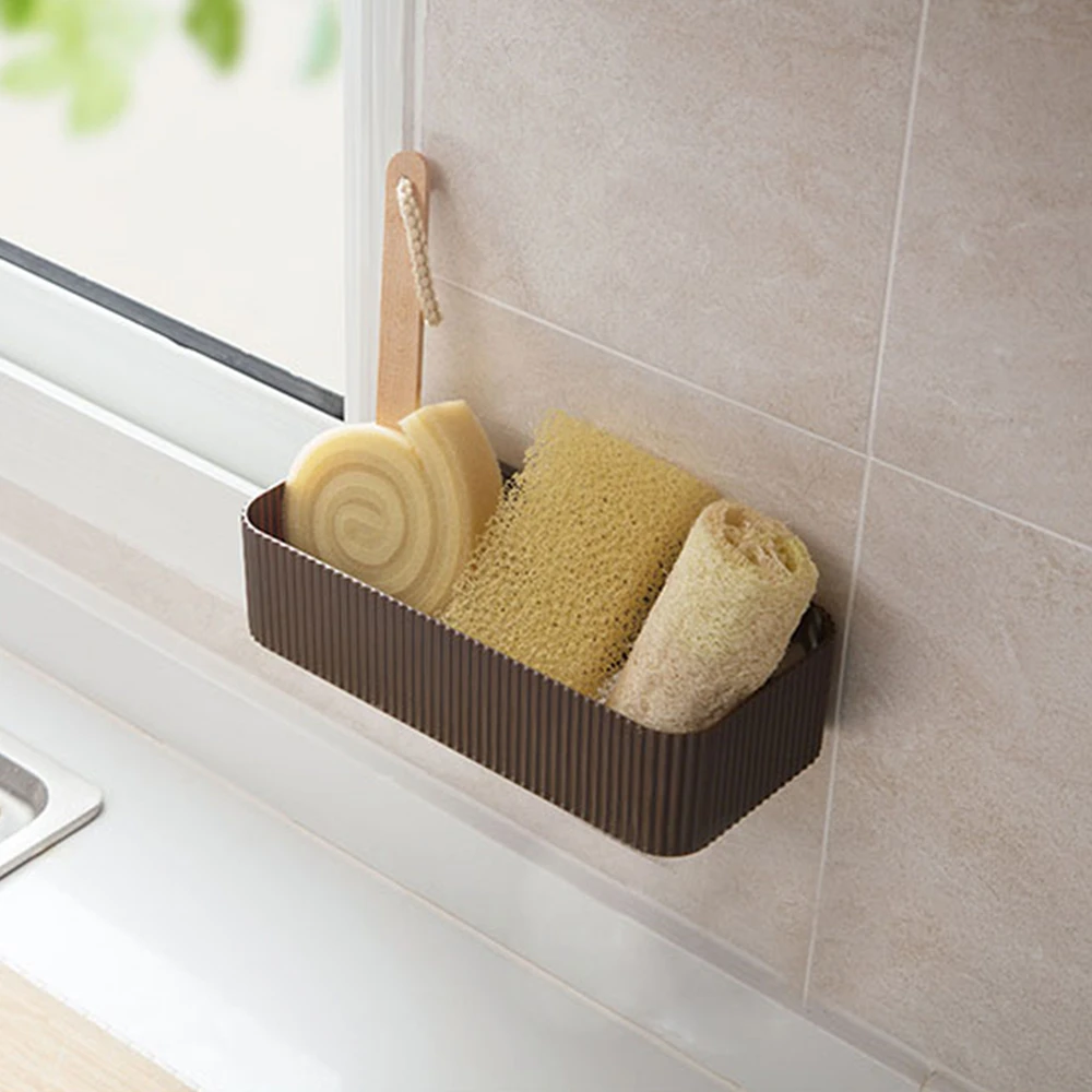 Кухонная полка для ванной клейкая стойка хранения Badkamer Rek душа кухонные