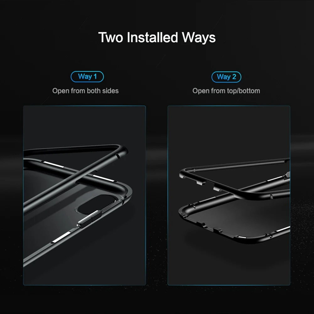 FLOVEME Магнитный адсорбционный чехол для телефона samsung Galaxy A70 A50 A30 A20 S10 S9 S8 Plus Note 9 8 из