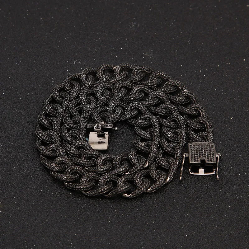 Хип хоп 13 мм микро Цирконий паве AAA кубинская круглая Майами Золотая CZ каменная