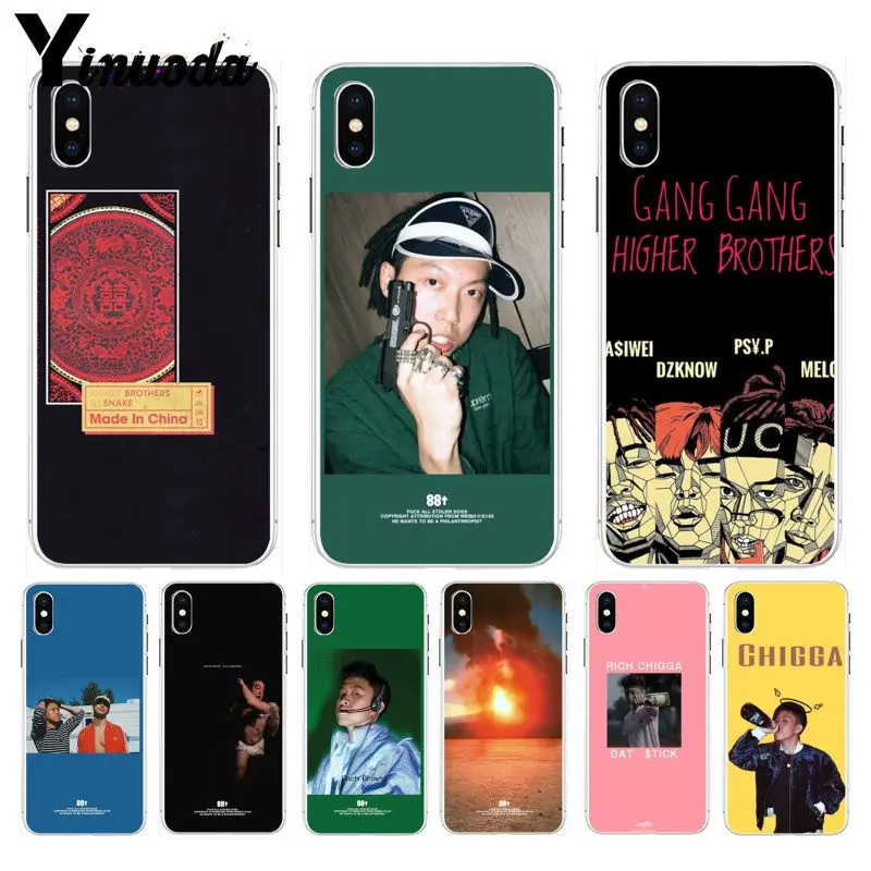 Простые мягкие чехлы Yinuoda для iPhone 8 7 6 6S Plus X XS max 10 5 5S SE XR|Чехлы-накладки| |