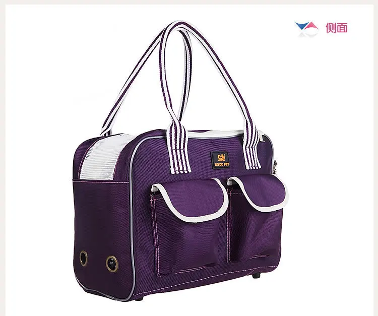 Сумка-переноска для собак сумка на плечо маленьких модная повседневная Складная