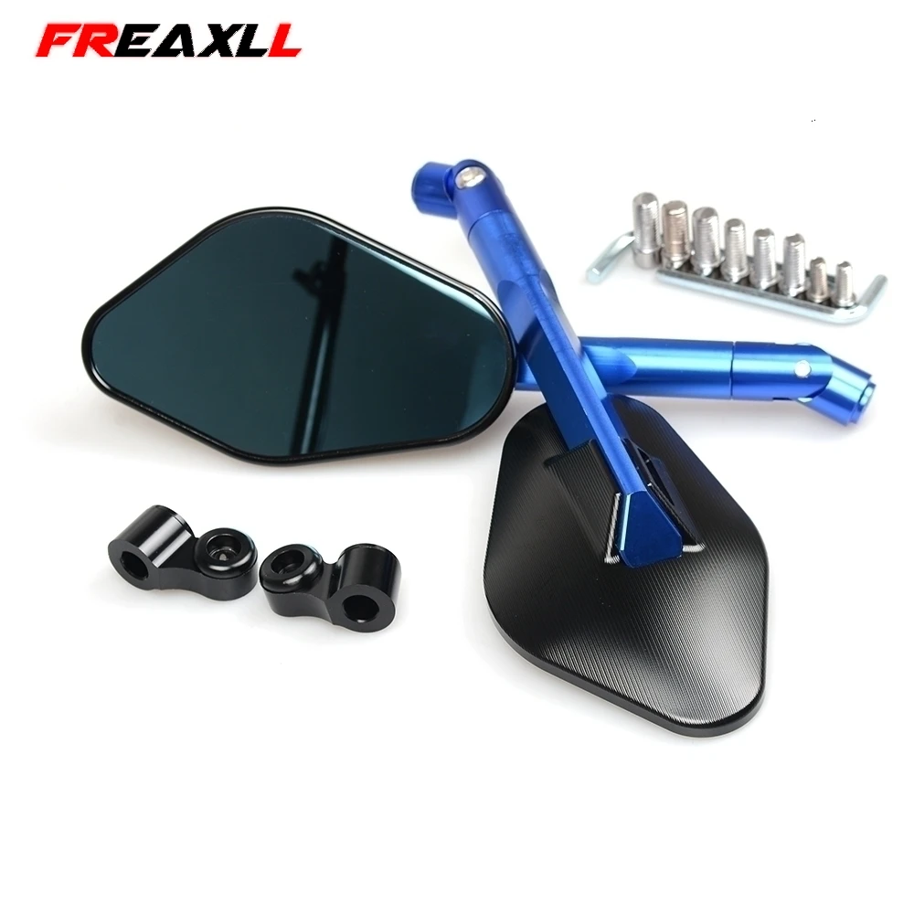 

Universal 1 pair Motorcycle Mirror Side Rearview Motorcycle Accessories For Yamaha MT 03 07 09 10 FZ07 FZ09 2014 2015 2016 2017