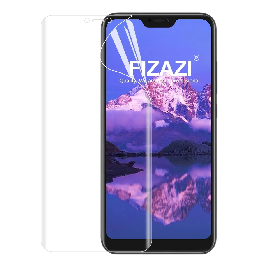 FIZAZI спереди + сзади мягкая пленка для Xiaomi mi A2 Lite Экран полное покрытие протектор